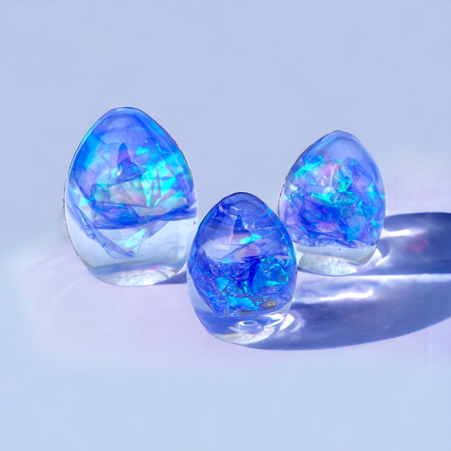 Holo Resin-Eier, einzeln