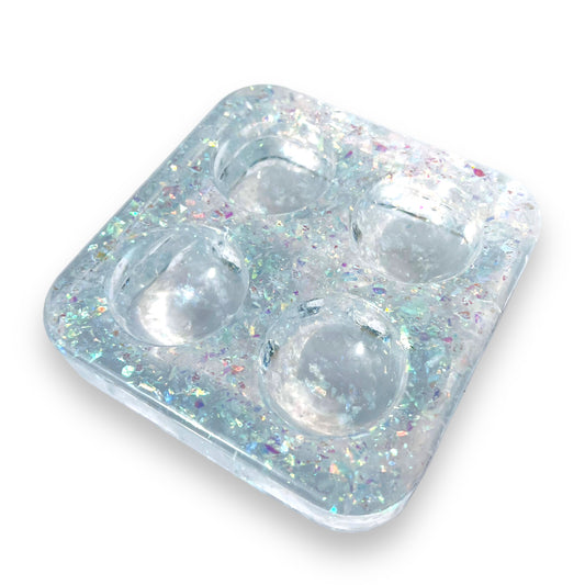 Holo Resin-Eierhalter, quadratisch