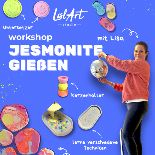 ✨ Jesmonite gießen – dein Design-Trio aus Acrylharz