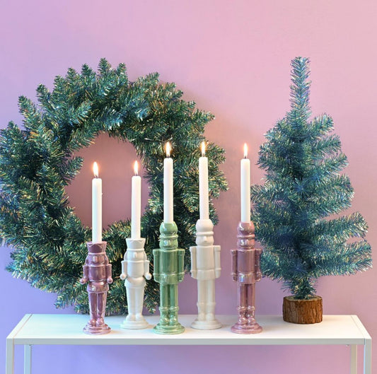 Kerzenhalter Nussknacker, Rainbow Mini