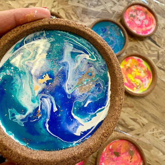 🐝 Wespen-Wächter – Coaster Art für Groß & Klein