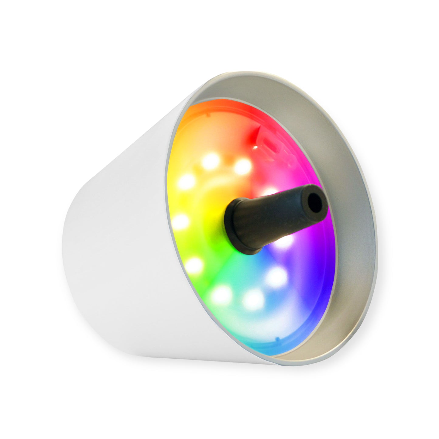Top 2.0 LED RGBW-Akku-Flaschenleuchte, weiß
