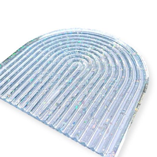 Resin Ablage - Rainbow Holo