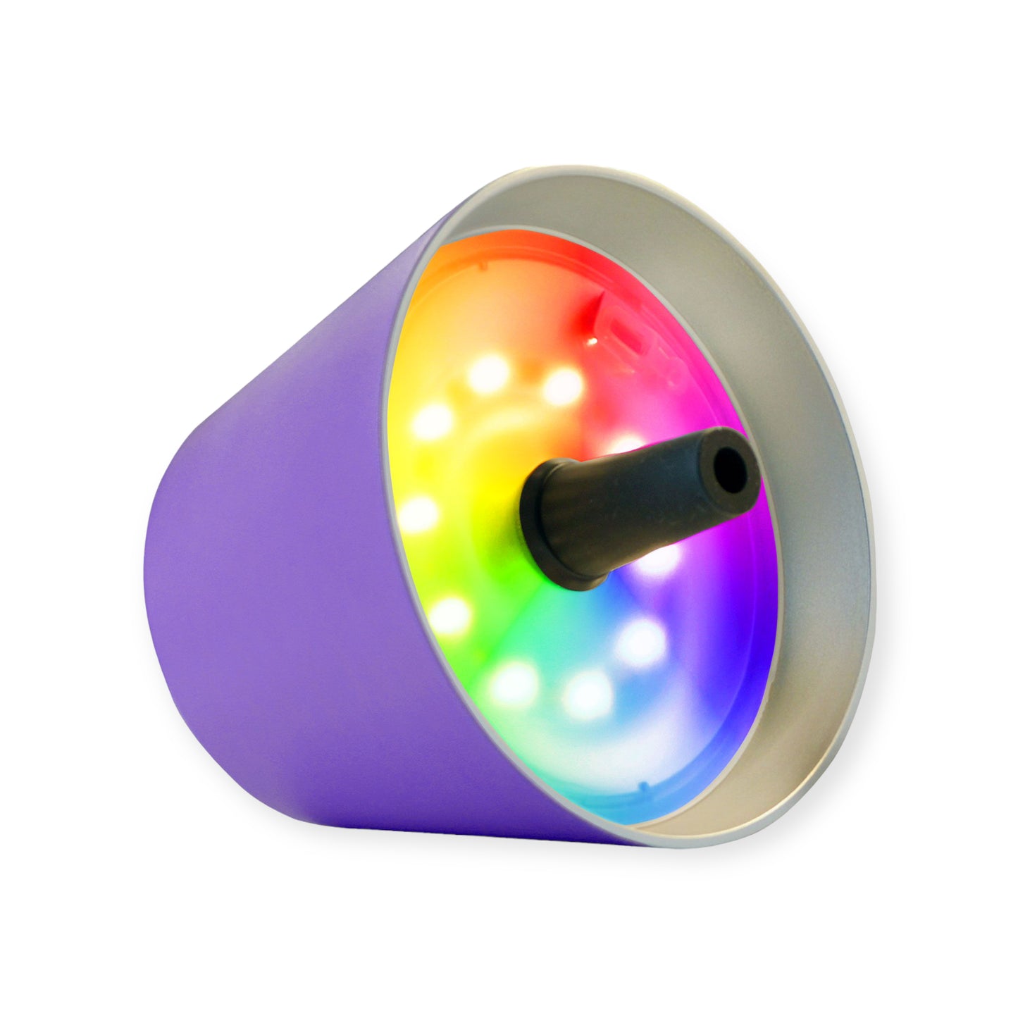 Top 2.0 LED RGBW-Akku-Flaschenleuchte, flieder