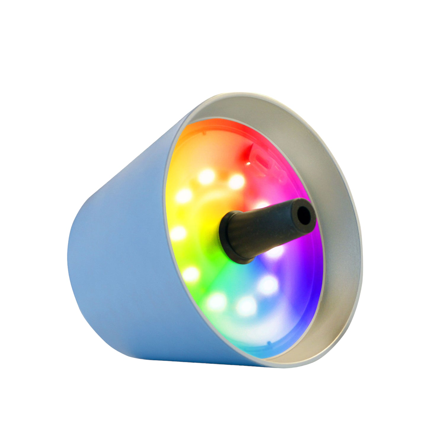 Top 2.0 LED RGBW-Akku-Flaschenleuchte, blau
