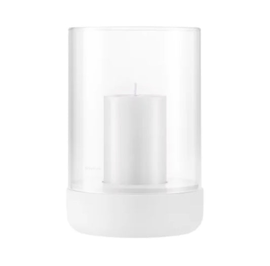CALMA Windlicht L, White