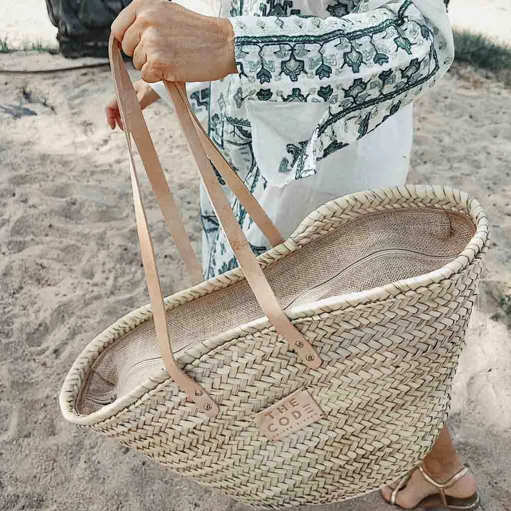 Tasche Capazo Mallorca, beige