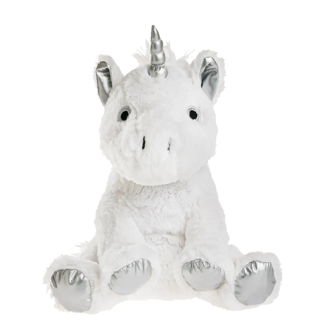 Wärme-Kuscheltier - Einhorn, weiß