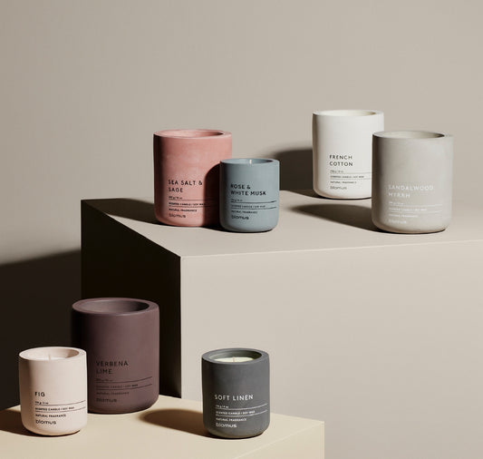 FRAGA Duftkerze, Rose & White Musk