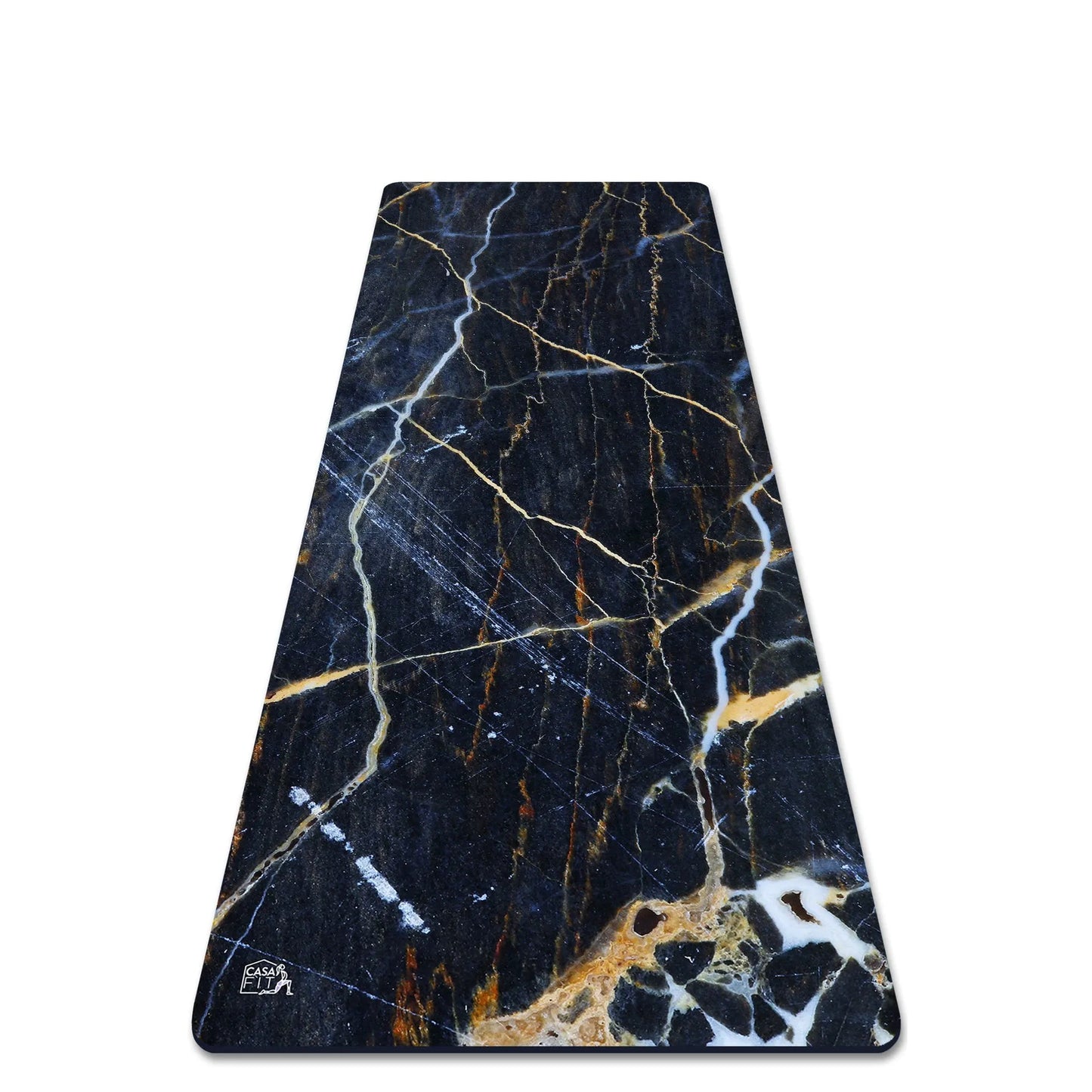 Fitness- & Yogamatte, dark marble