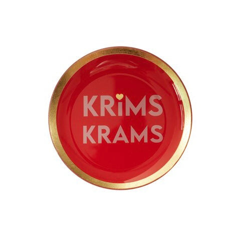 Glasteller - Krims Krams mit