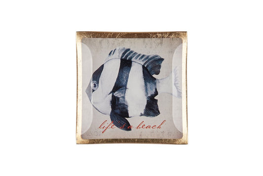 Glasteller - Life's a beach