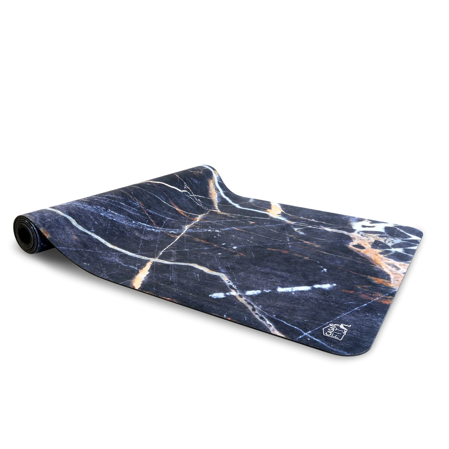 Fitness- & Yogamatte, dark marble