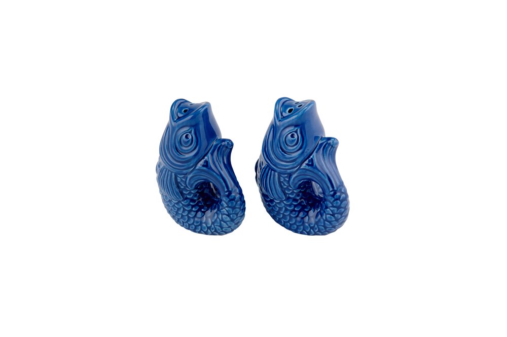 Monsieur Carafon, Salz- & Pfefferstreuer 2tlg., azur