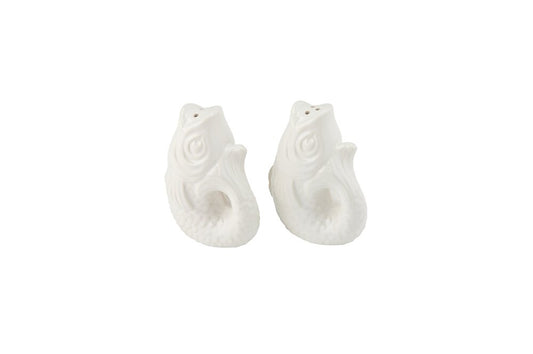 Monsieur Carafon, Salz- & Pfefferstreuer 2tlg., weiß