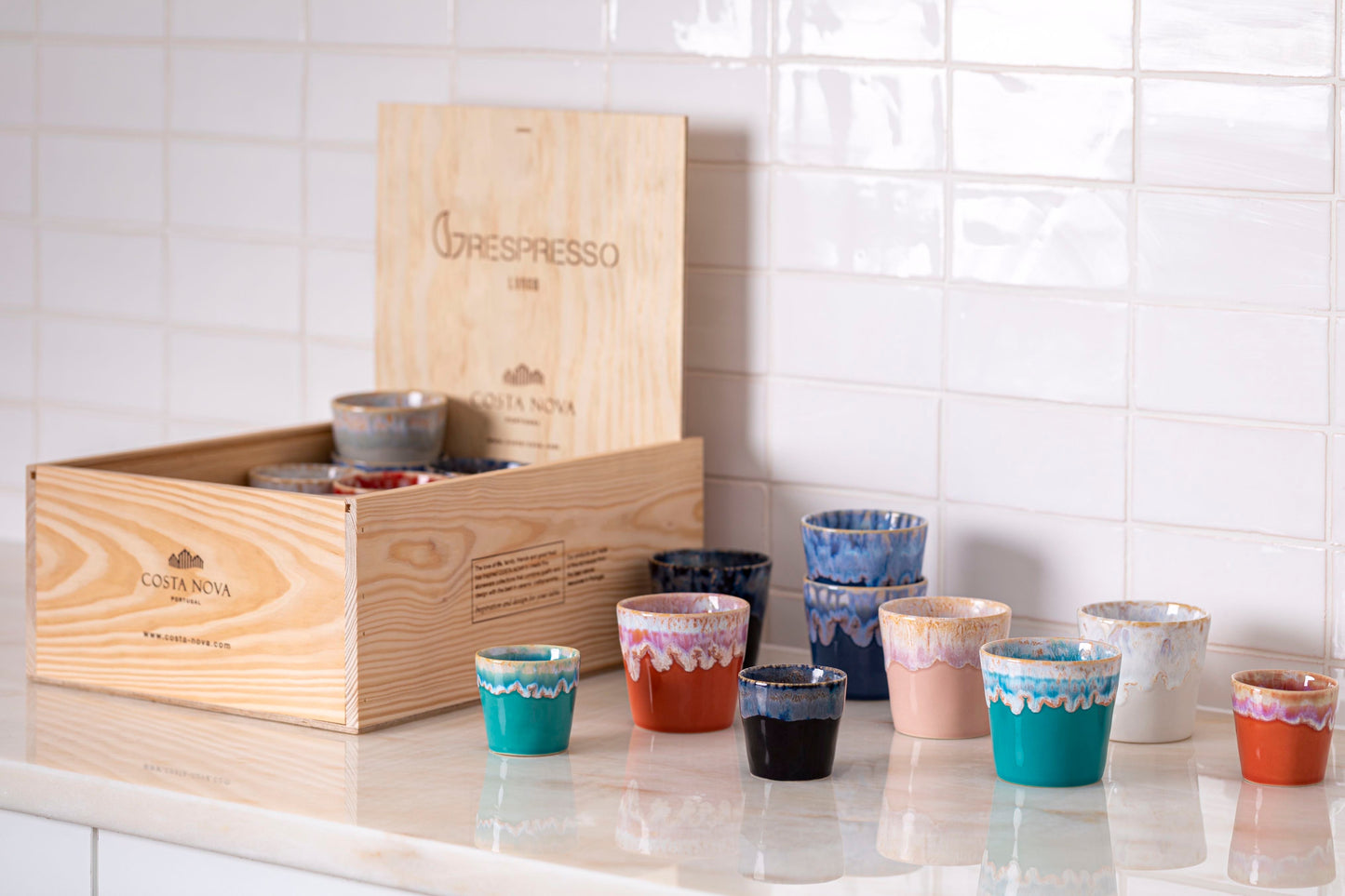 Lungo Cup, blue