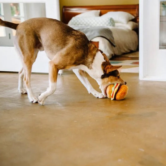 Hundespielzeug - Hamburger (Mini)
