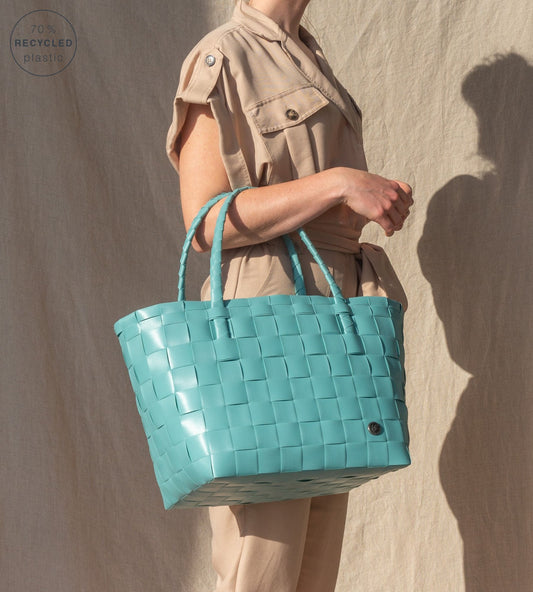 Shopper Paris - dusty turquoise
