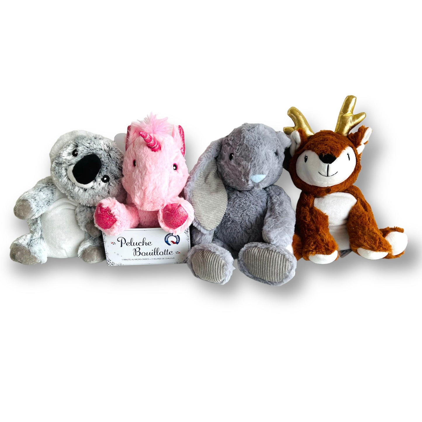 Wärme-Kuscheltier - Einhorn, weiß