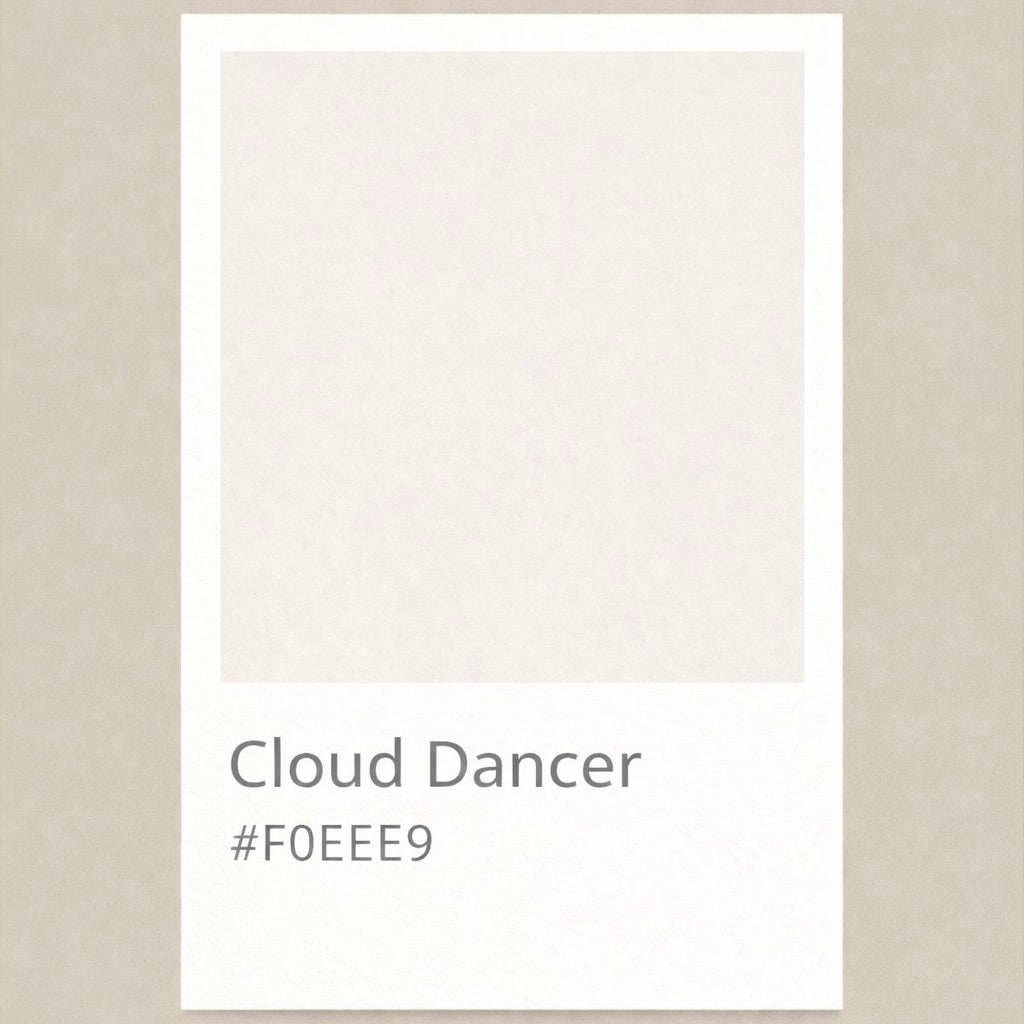 Cloud Dancer – Trendfarbe 2026