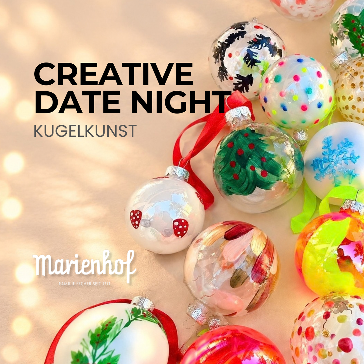 Creative Date Night auf dem Marienhof - Kugelkunst