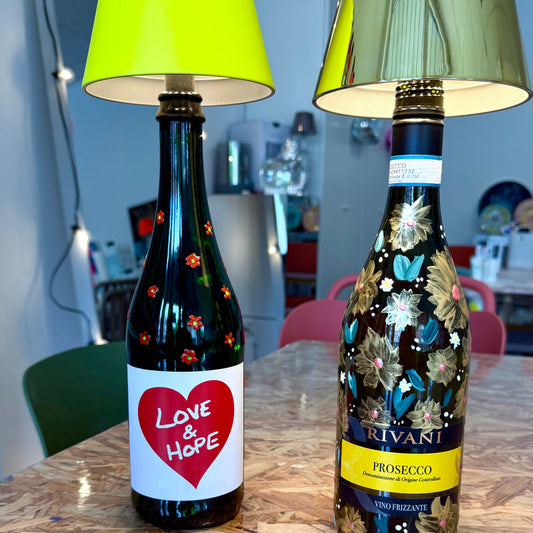 Paint your Bottle Lamp – Deine Flaschenleuchte