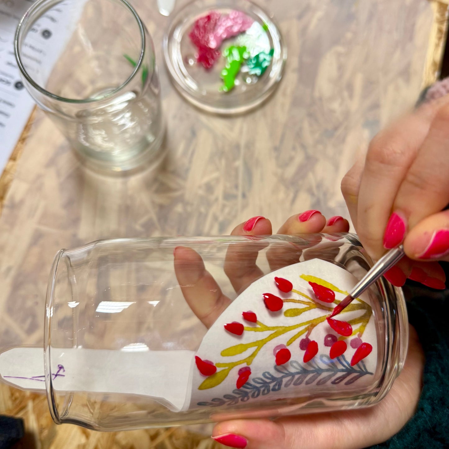 🥂 Paint your Glass - Gläser bemalen