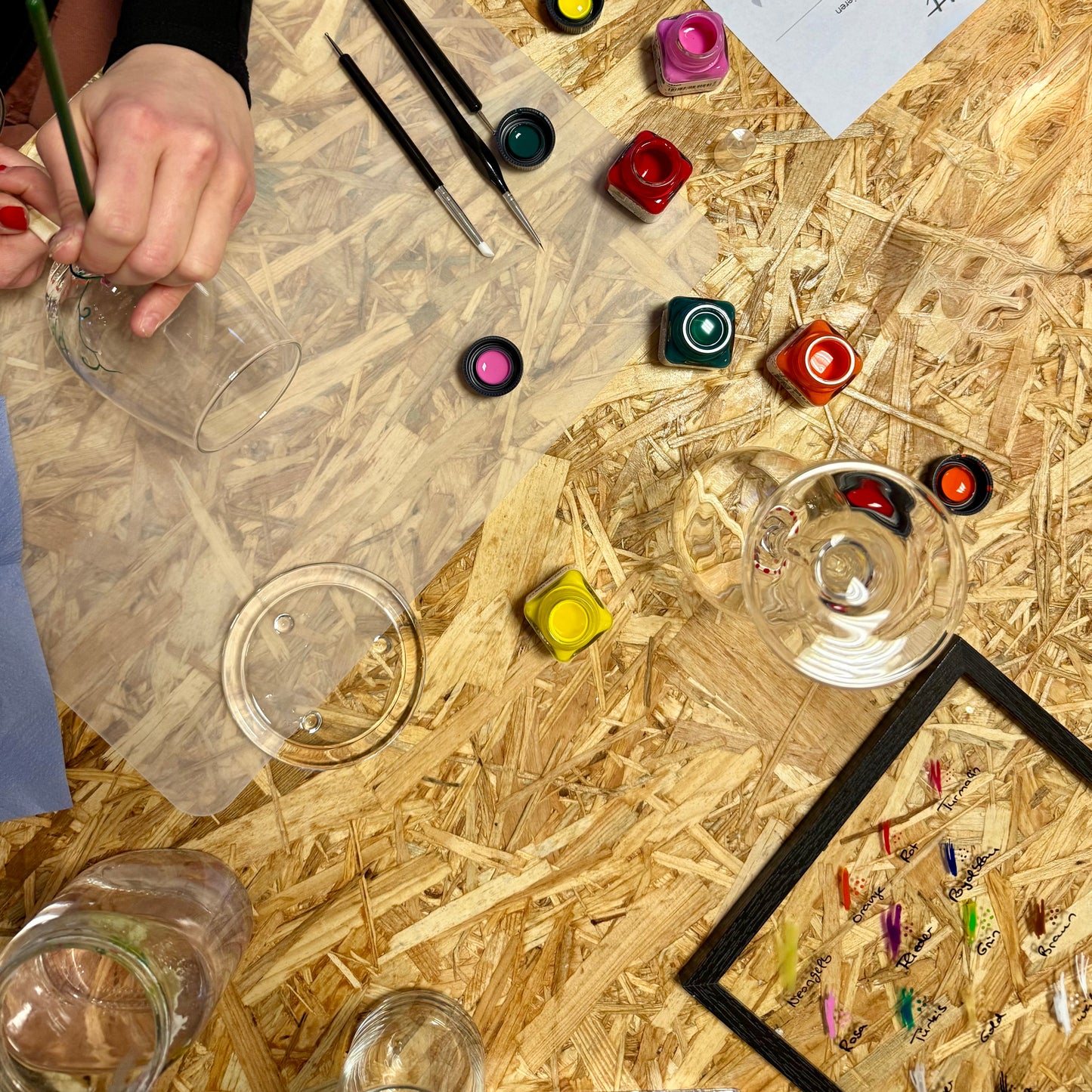 🥂 Paint your Glass - Gläser bemalen