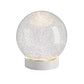 LED-Schneekugel "Glamor Bauble" – 15 cm
