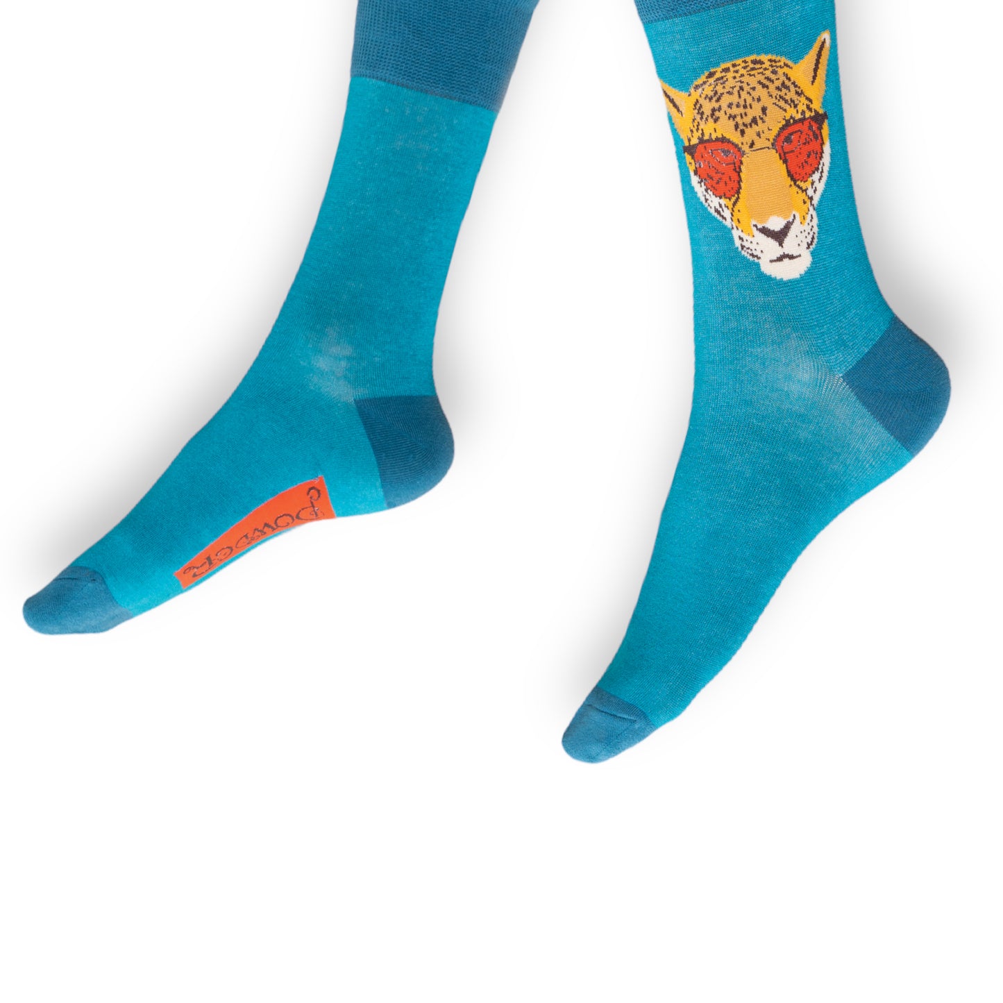 Herrensocken - Jaguar, Türkis