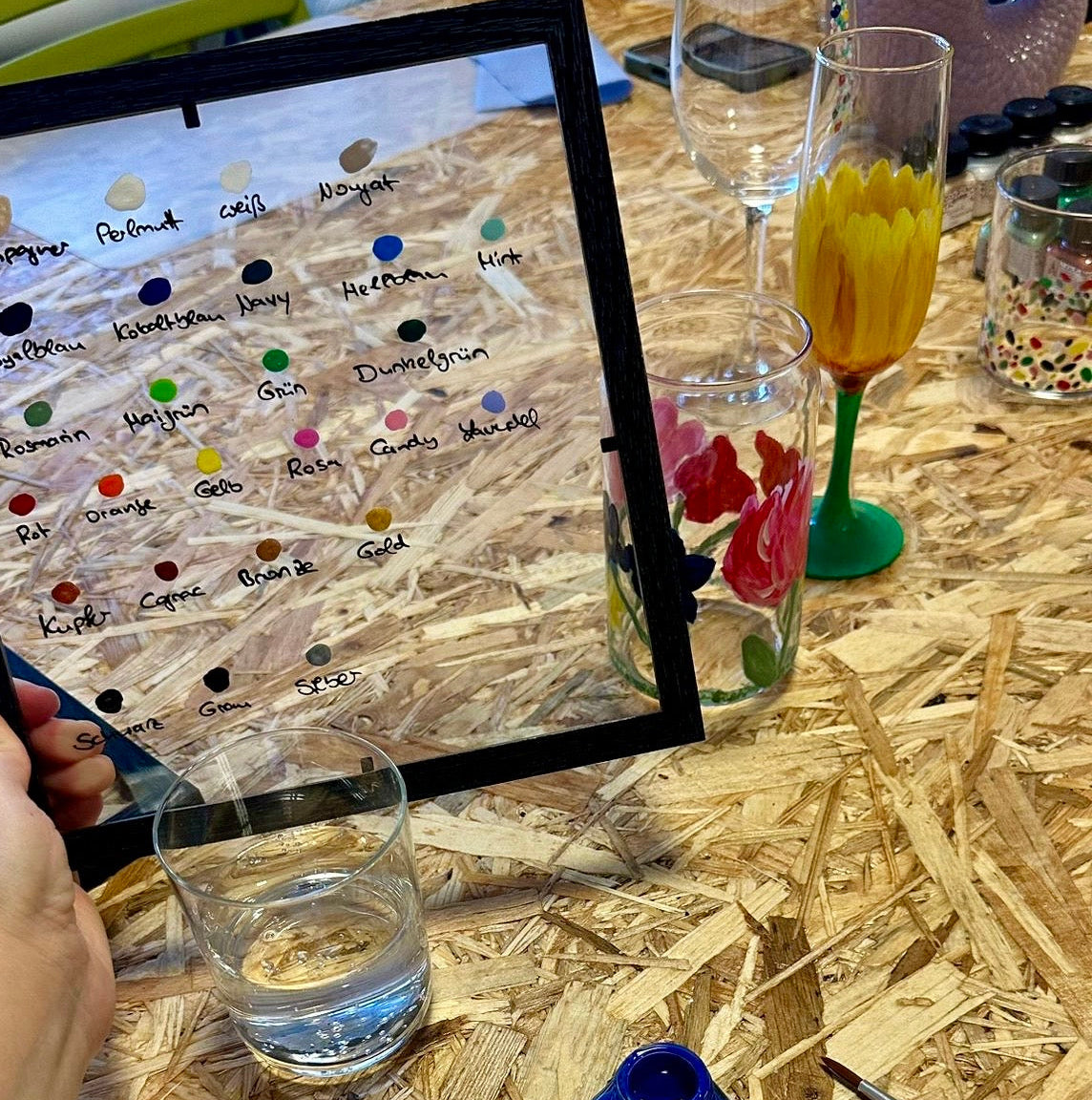 🥂 Paint your Glass - Gläser bemalen