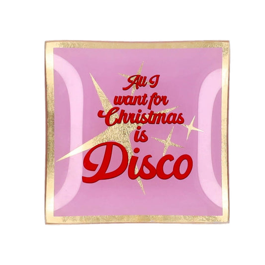 Glasteller - All I want for Christmas is Disco