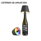 Top 2.0 LED RGBW-Akku-Flaschenleuchte, anthrazit
