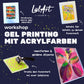 🌀 Schichtwerk – Gel Printing mit Acrylfarben