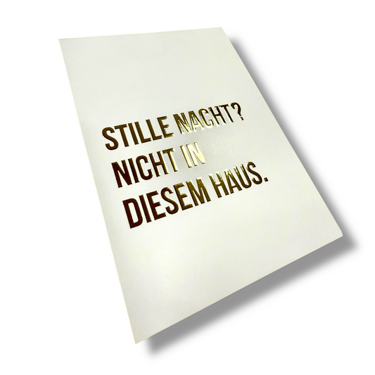 Postkarte - Stille Nacht?