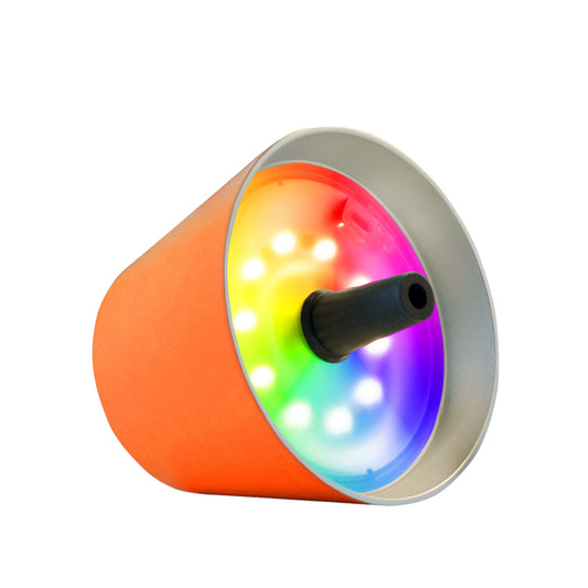 Top 2.0 LED RGBW-Akku-Flaschenleuchte, orange