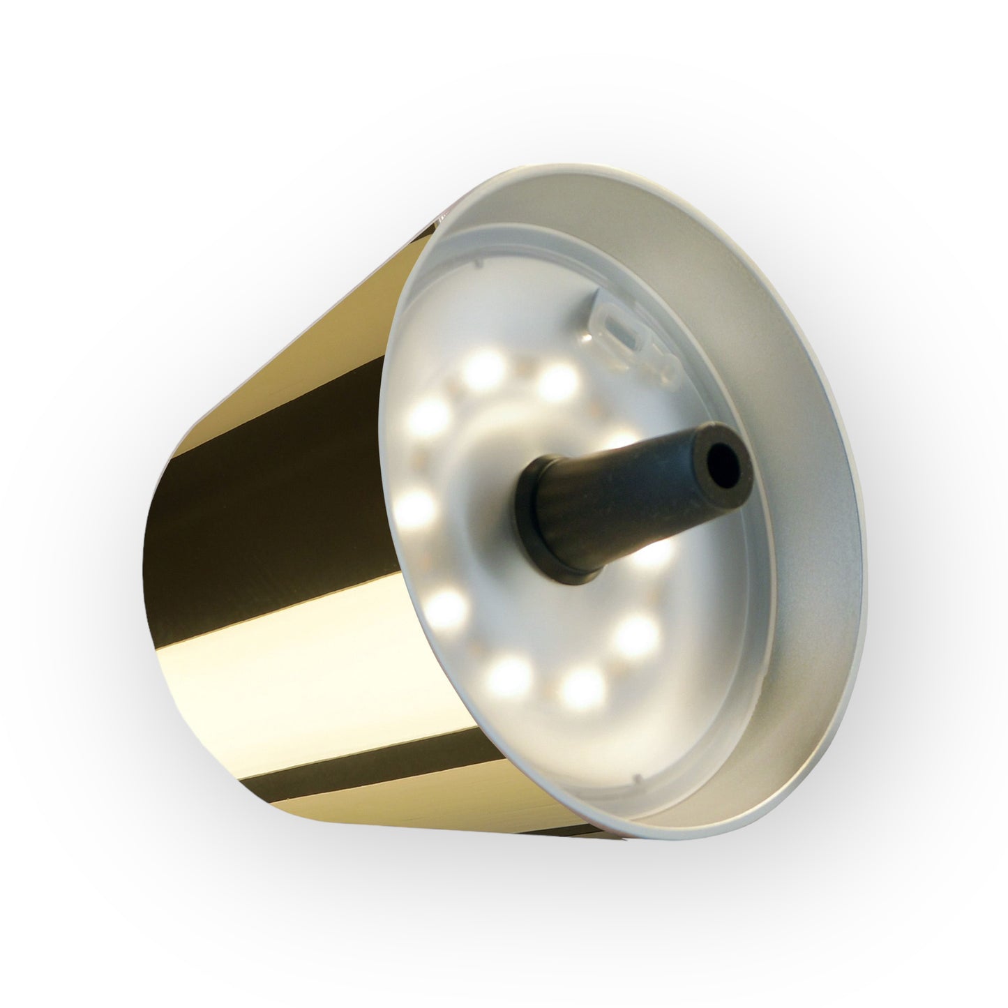 Top 2.0 LED RGBW-Akku-Flaschenleuchte, gold