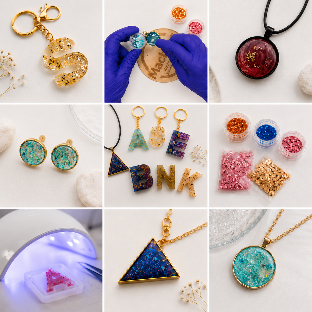 ✨ UV-Resin - Schmuckworkshop