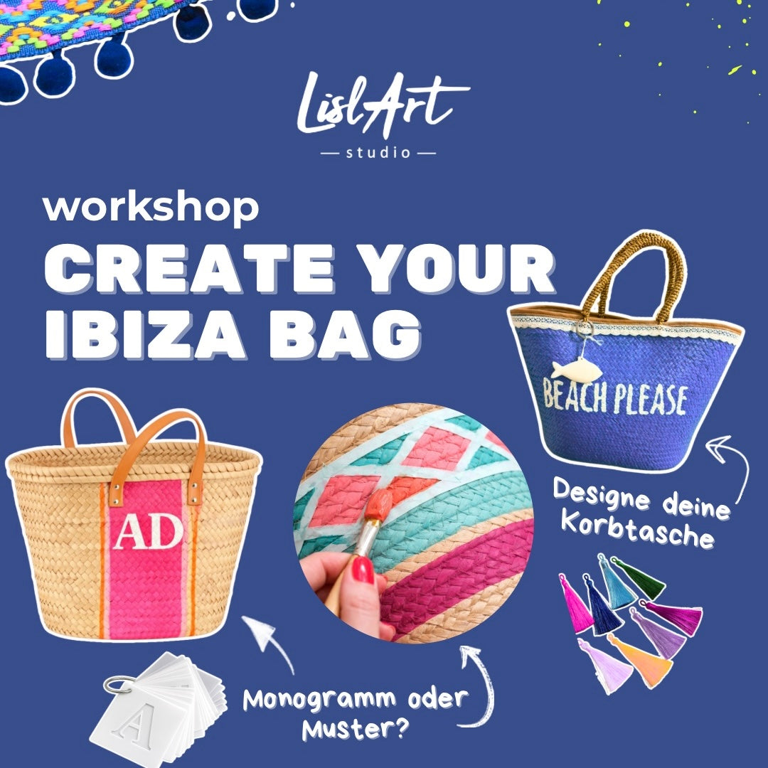 ☀️ Create your Ibiza Bag - Gestalte deine persönliche Korbtasche