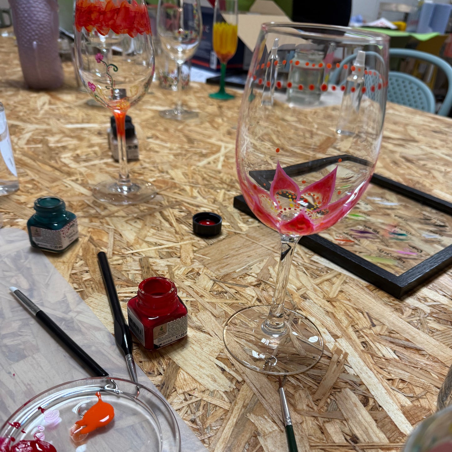 🥂 Paint your Glass - Gläser bemalen