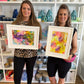 🌈 Alcohol Inks – dein eingerahmtes Kunstwerk