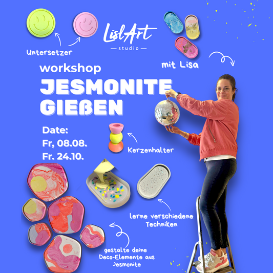 ✨ Jesmonite gießen – dein Design-Trio aus Acrylharz