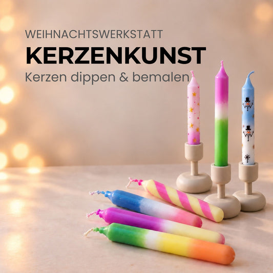 Weihnachtswerkstatt – Kerzenkunst