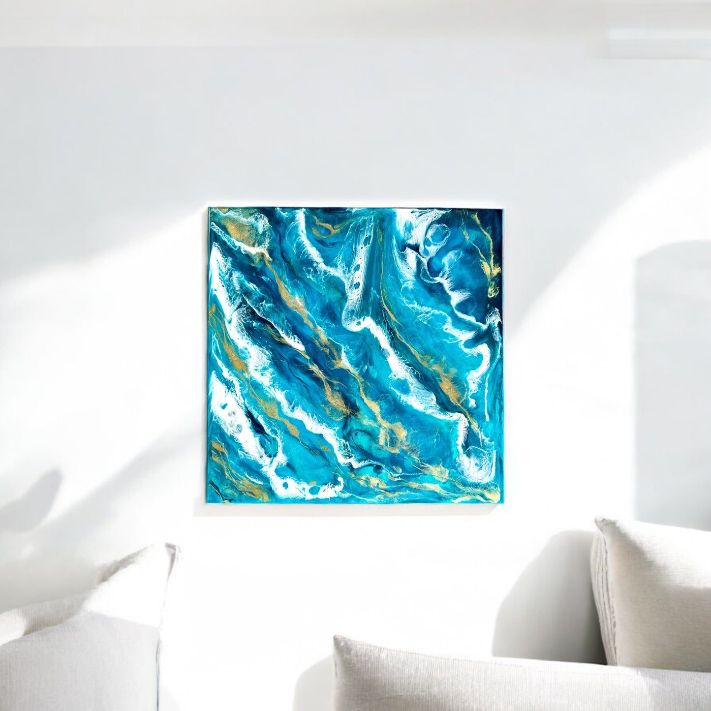 Wandbild - Find your wave, 80x80 cm