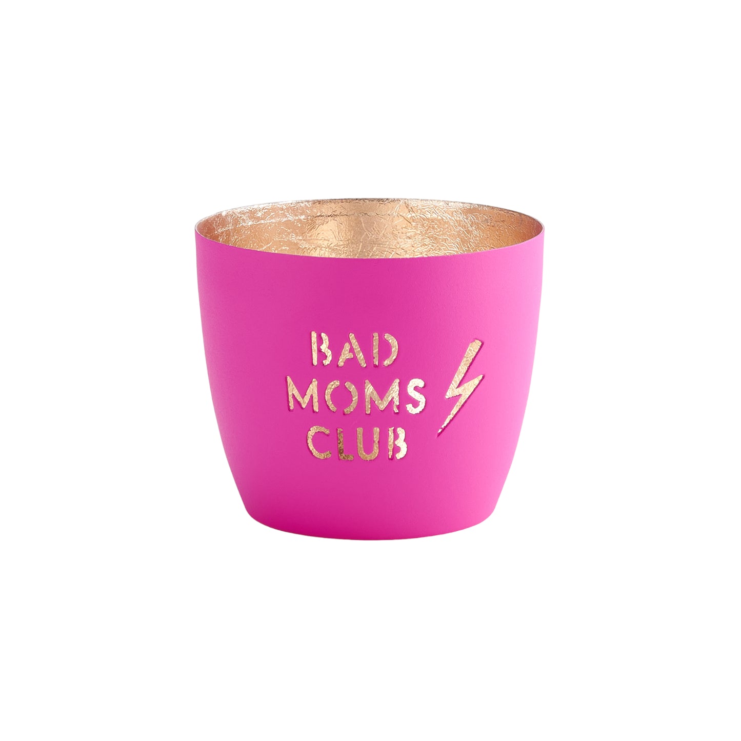 Madras Windlicht - Bad Moms Club, pink