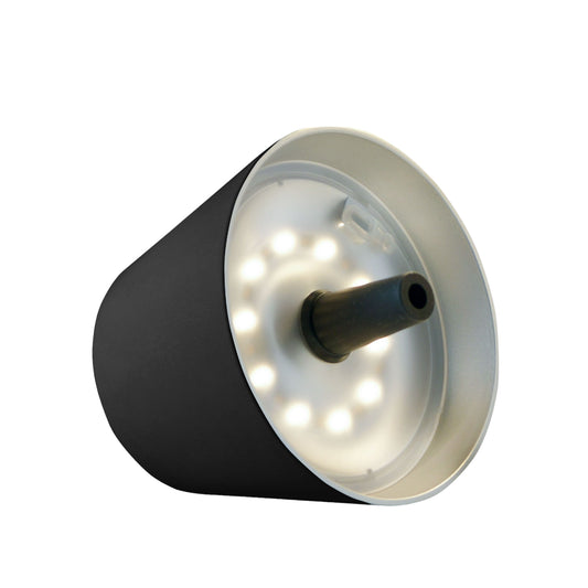 Top 2.0 LED RGBW-Akku-Flaschenleuchte, schwarz