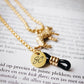 Brillenkette, Jaguar - gold
