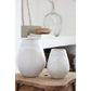 Keramikvase Brisa, ria blau