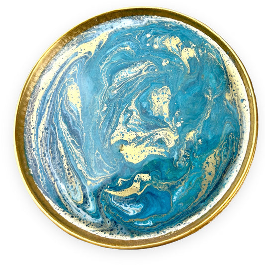 Resin Ablage - Mix it Baby, gold